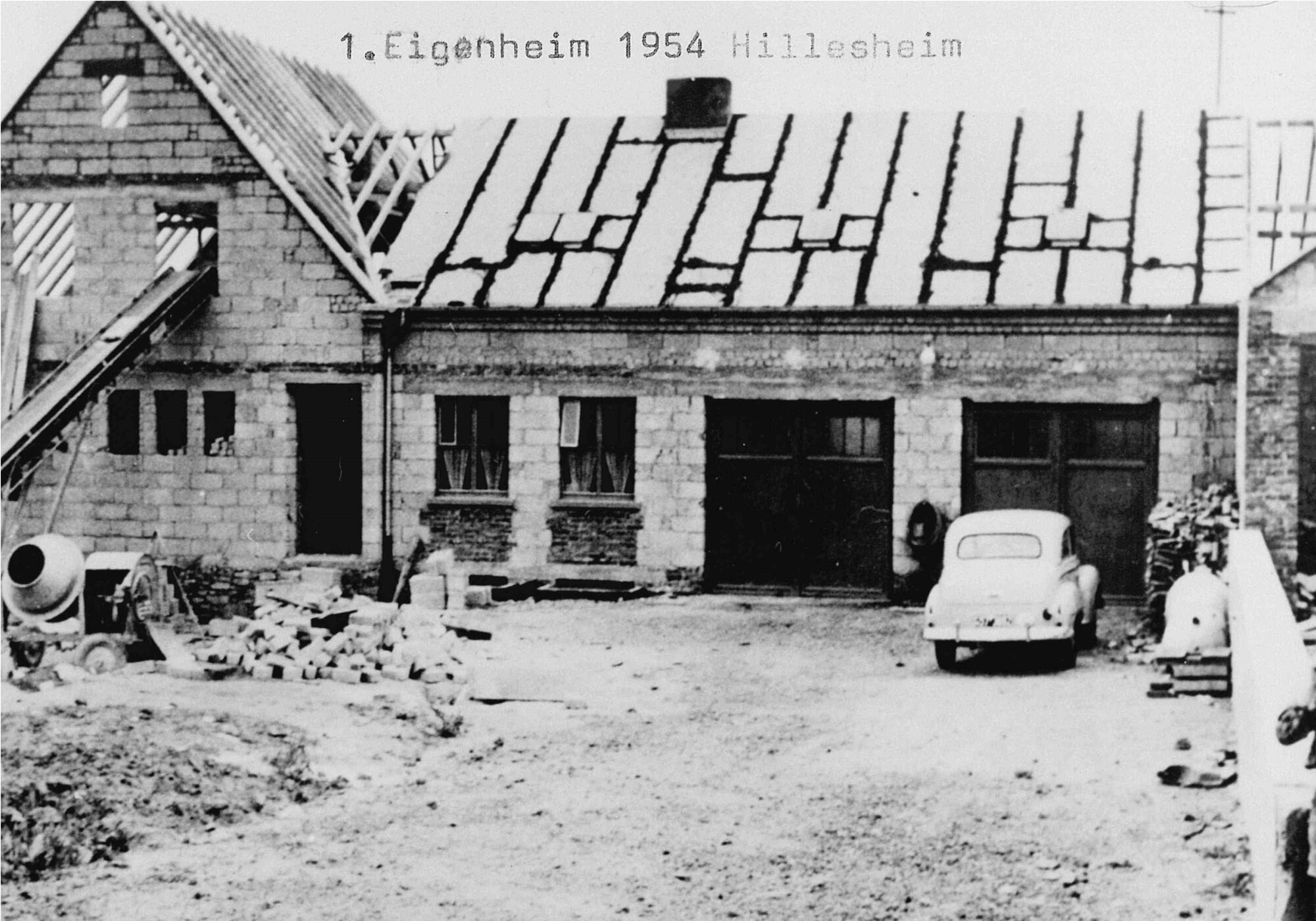 1954 wurde die erste eigene Werkstätte mit Lager und Büro in der Stockbergstraße bezogen.