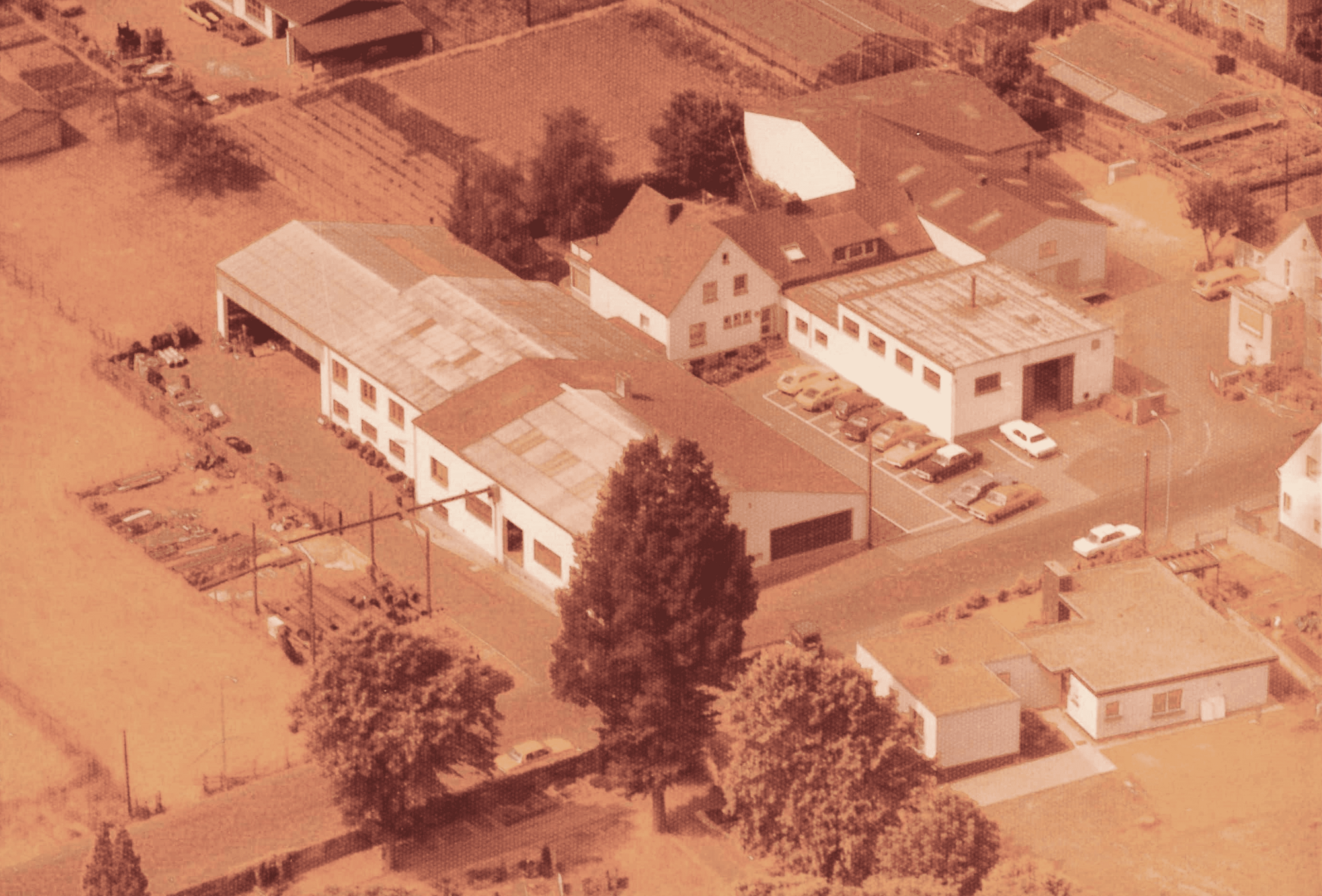 1970 - Betriebsvergrößerung an der Stockbergstraße.